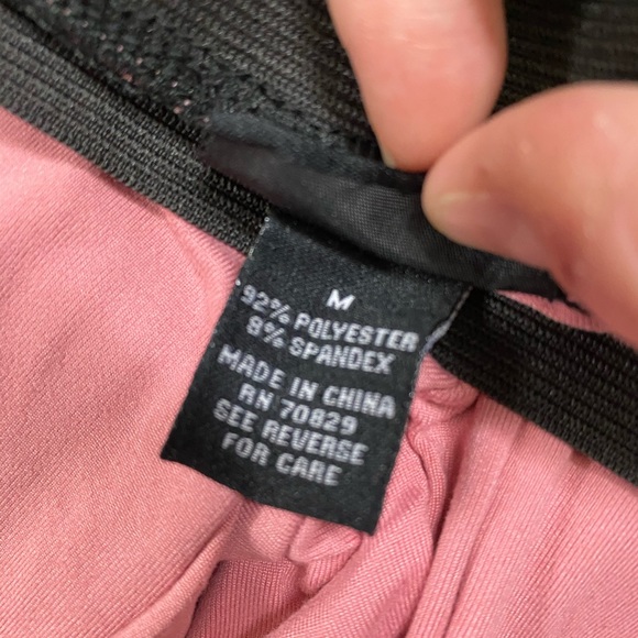 Queen pink and black stripe leggings - Picture 2 of 5